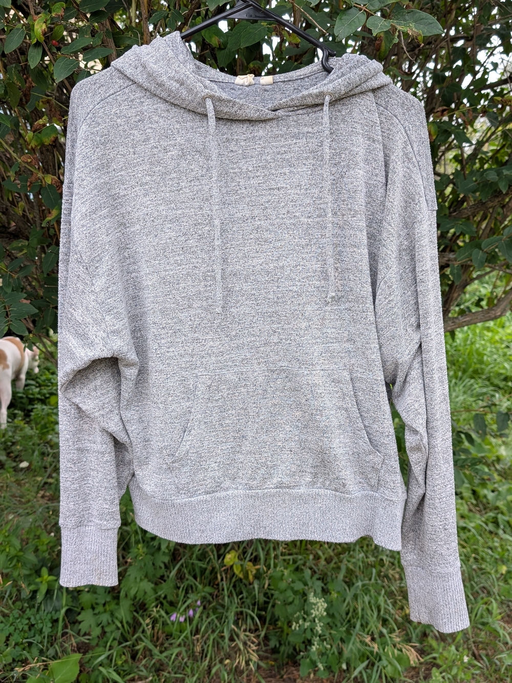 GAP Heather Gray Pullover Hoodie
